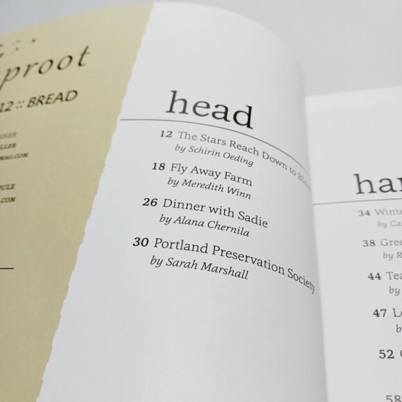 Taproot Magazine , Issue 12 "Bread" - Picture 3 of 12